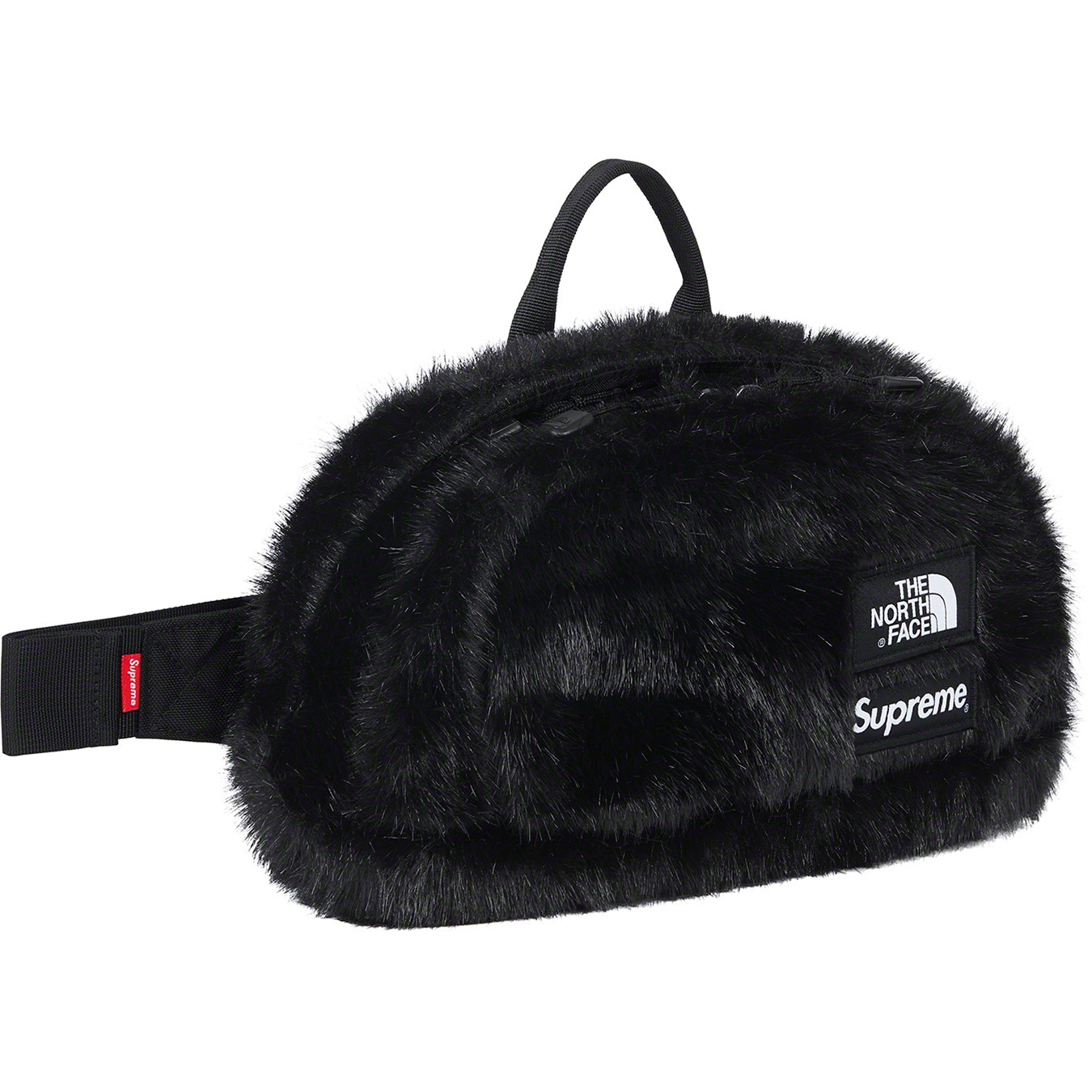 Supreme®/The North Face® Faux Fur Waist Bag view 5